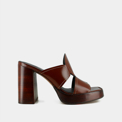 Mules à talons