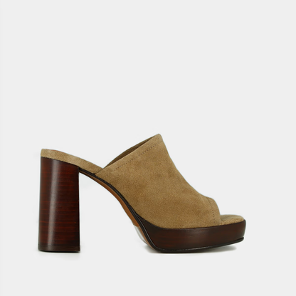 Mules à talons